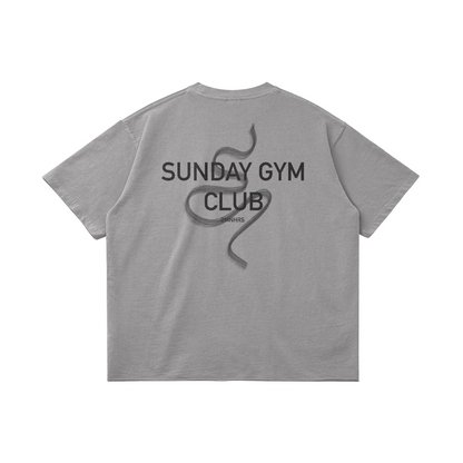 OVERSIZED TEE - GYM CLUB BACK