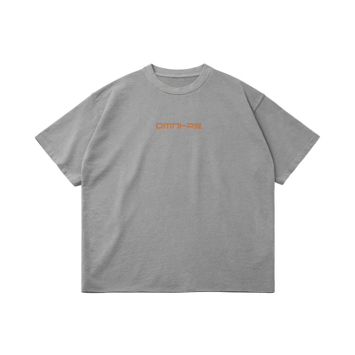 DMNHRS TECHDRIP- OVERSIZED TEE GREY FRONT