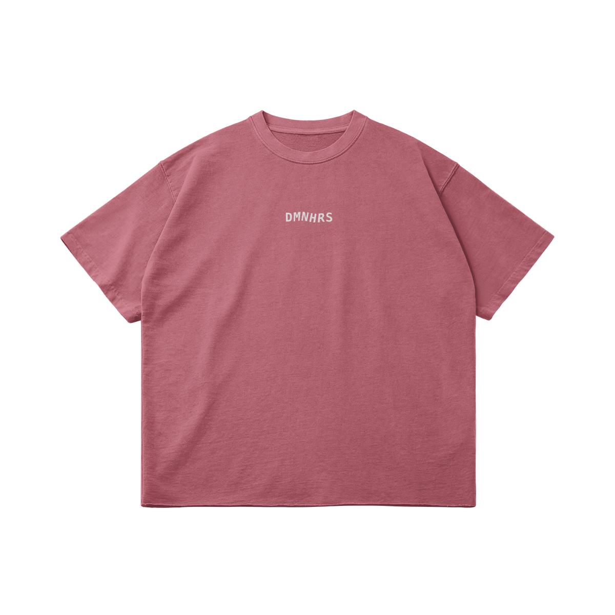 DMNHRS VIBES PINK- OVERSIZED TEE FRONT