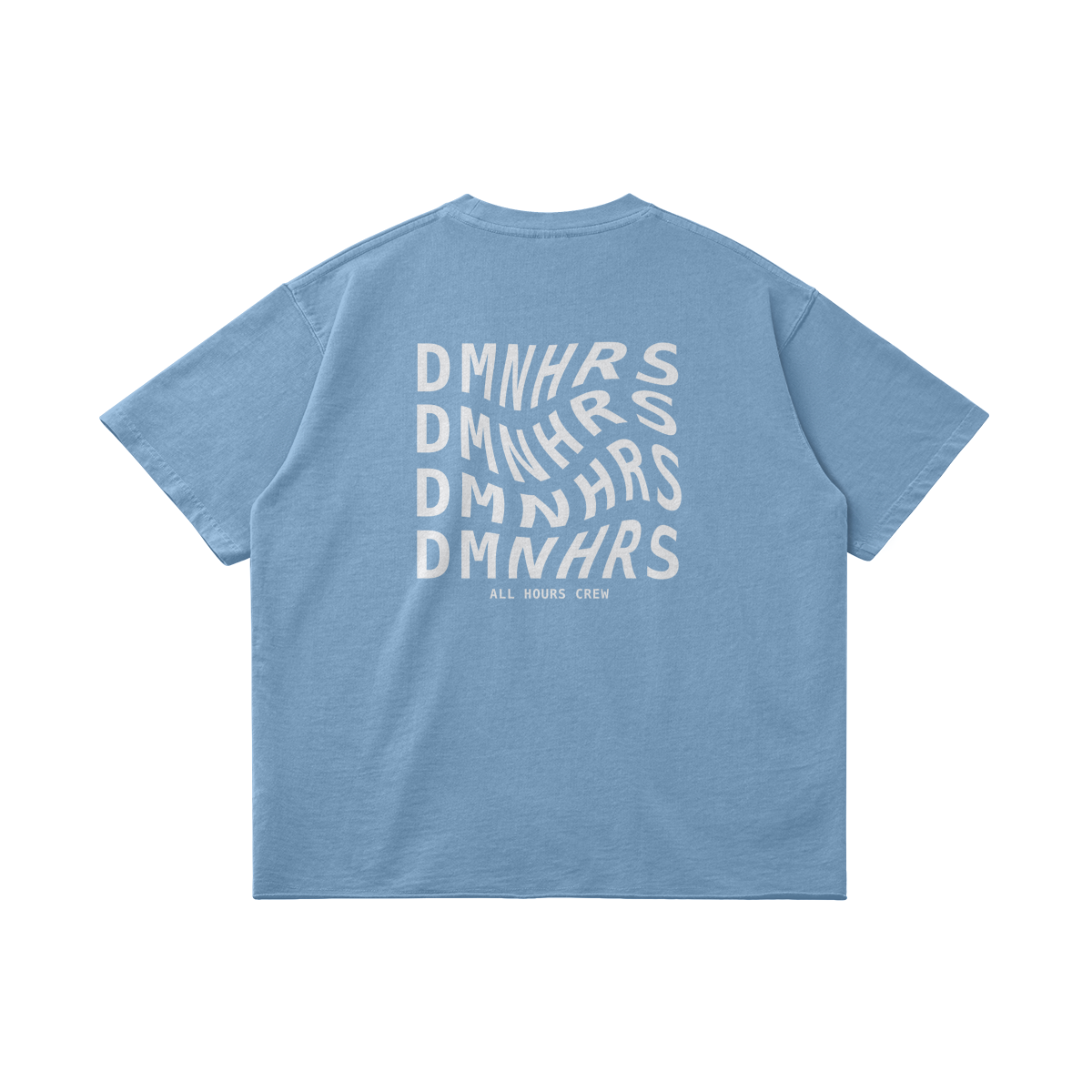 DMNHRS VIBES BLUE - OVERSIZED TEE BACK