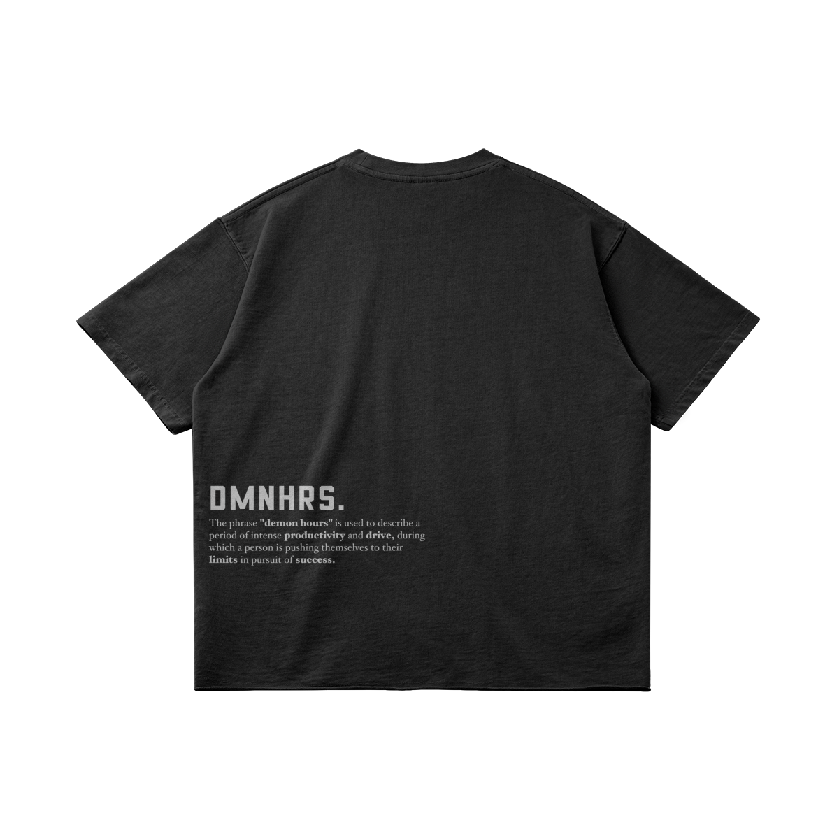 DMNHRS SCRIPTURE - OVERSIZED TEE BACK