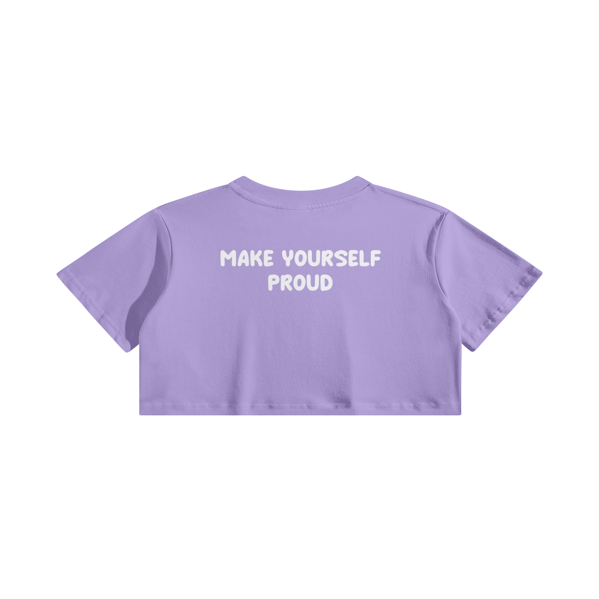 DMNHRS MUSCLE MUMMY- CROP TEE LAVENDERBACK