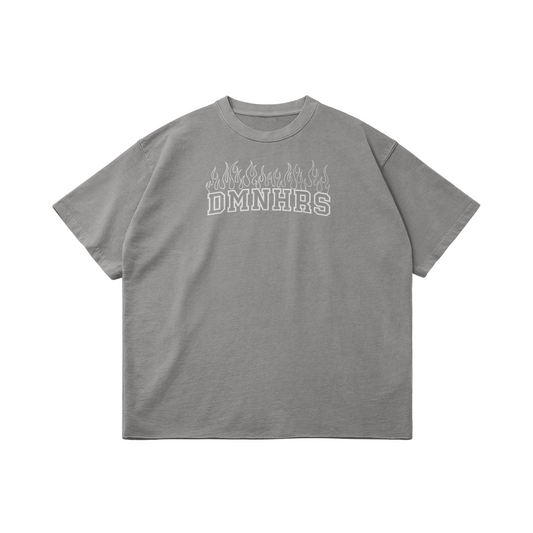 DMNHRS FLAMED - OVERSIZED TEE